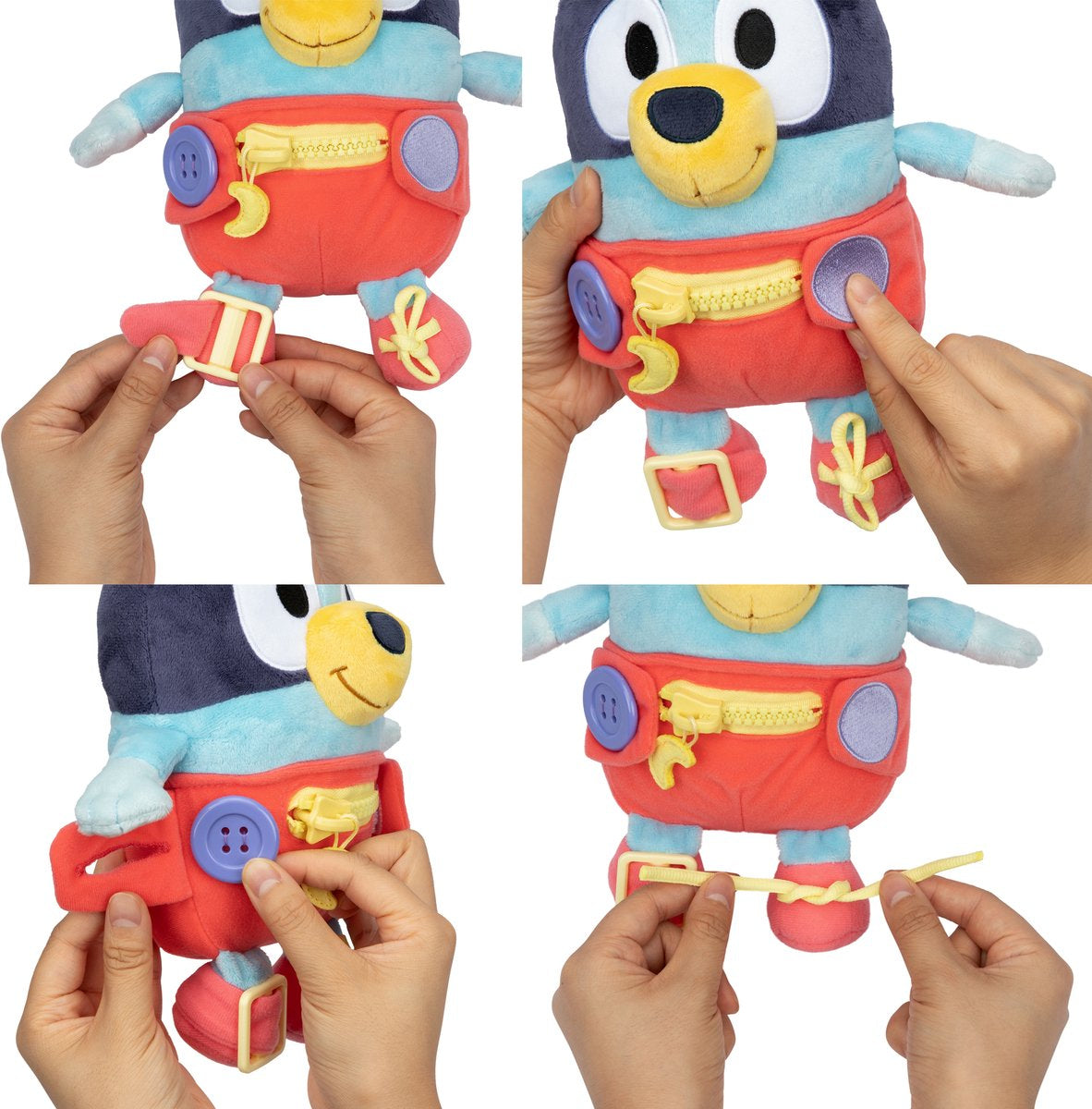 Peluche activités bébé - BLUEY - 25 cm