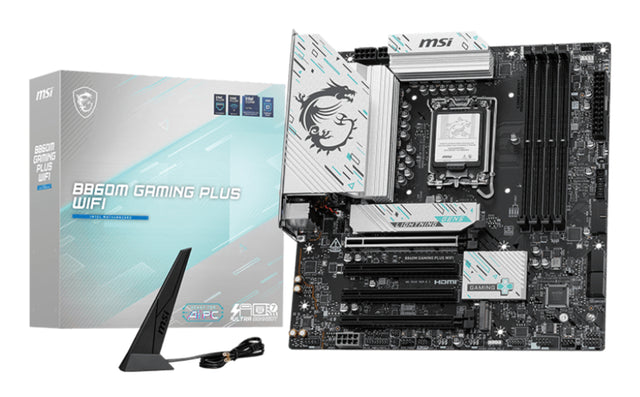 Carte mere - MSI - B860M GAMING PLUS WIFI l B860 LGA 1851 (Socket V1) micro ATX