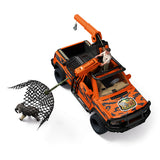 Figurine Aventures en 4x4 dans la jungle, Schleich 42720 Gamme Wild Life