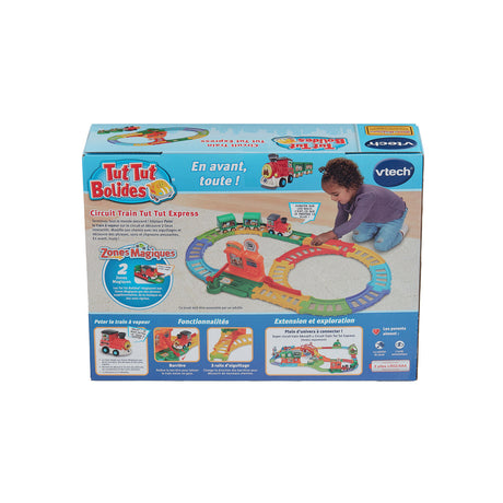 VTECH - TUT TUT BOLIDES - CIRCUIT TRAIN TUT TUT EXPRESS (+ PETER TRAIN a VAPEUR) - Multicolore