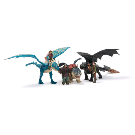 SPIN MASTER PACK DRAGON ET VIKING 25 CM KROKMOU Dragons Movie