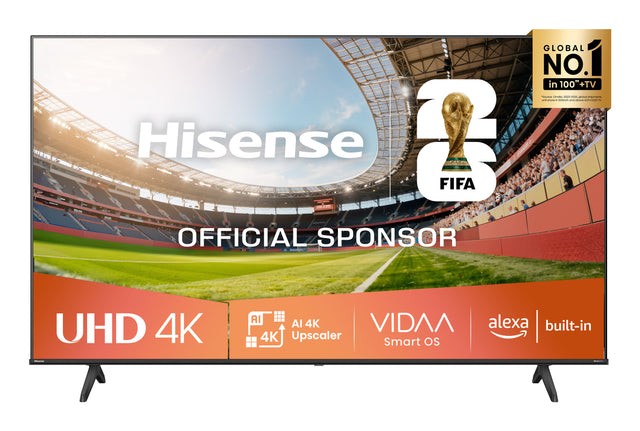 Hisense 55A6Q - TV LED 55 (139 cm) - 4K UHD 3840x2160 - HDR10+ - TV connecté - 3xHDMI 2.1 - WiFi