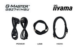 Ecran PC Gamer - IIYAMA - 27 - 144Hz - Dalle IPS - 1ms - Réglable en hauteur - G-Master Black Hawk