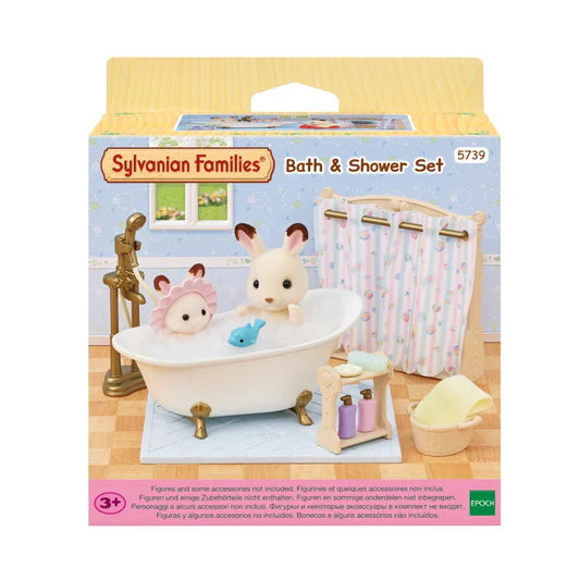 Le set baignoire et douche - Sylvanian Families - 5739