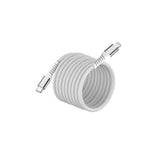 c ble USB-C/Lightning magnétique, USB2,0 - 9V/3A/27W, 2 mètres blanc