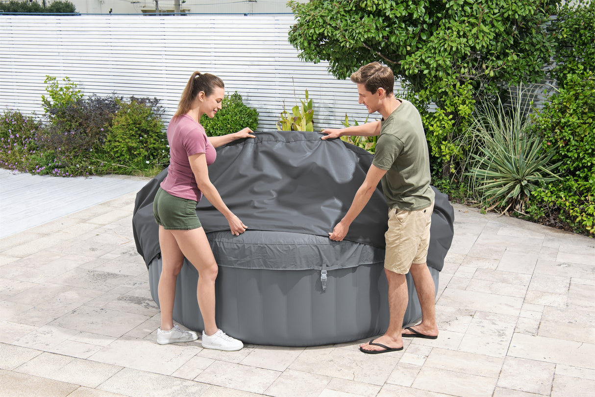 BESTWAY - Couverture thermique EnergySense™ pour spas rond 216 x 80 cm