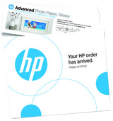 Papier photo glacé HP Avancée - 250 g/m2 - 4 x 12 pouces - 10 feuilles