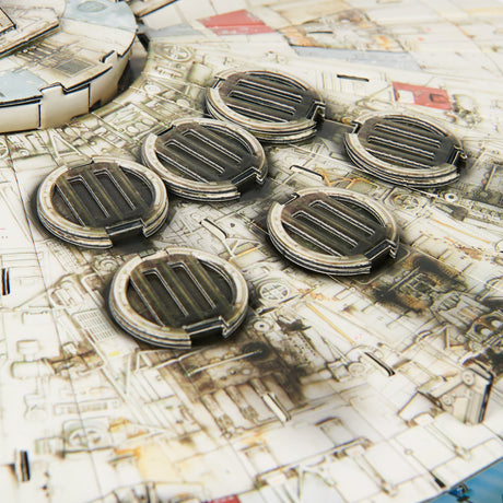Star Wars - FAUCON MILLENIUM - Maquette 4D a construire - 48 cm