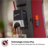 Cafetiere a dosette - PHILIPS - SENSEO - CSA240/91 - Select - Rouge
