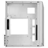 Boitier Mini Tour Micro ATX Mars Gaming MC-S1 RGB avec panneau vitré (Blanc)