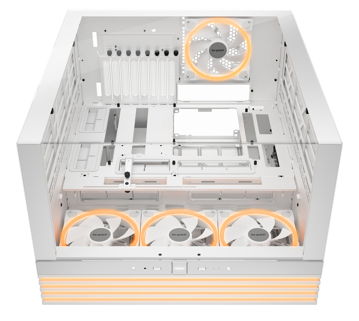 Boitier Grand Tour E-ATX be quiet! Light Base 900 FX RGB avec panneaux vitrés (Blanc)