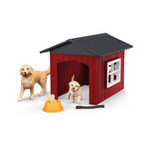 Coffret Niche avec Golden Retriever, SCHLEICH 42722 Farm World, Des 4 ans