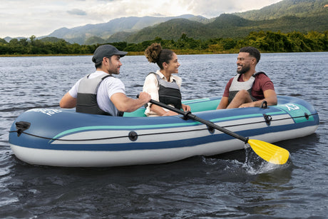 Bateau gonflable - Bestway - Trek X3 - 3 personnes - 294 x 137 cm - PVC durable