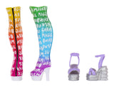 Rainbow High - Amaya's Rainbow Closet Playset -  Poupée exclusive incluse - Tenues - Chaussures - Sacs - Porte-vetements - Des 4 ans
