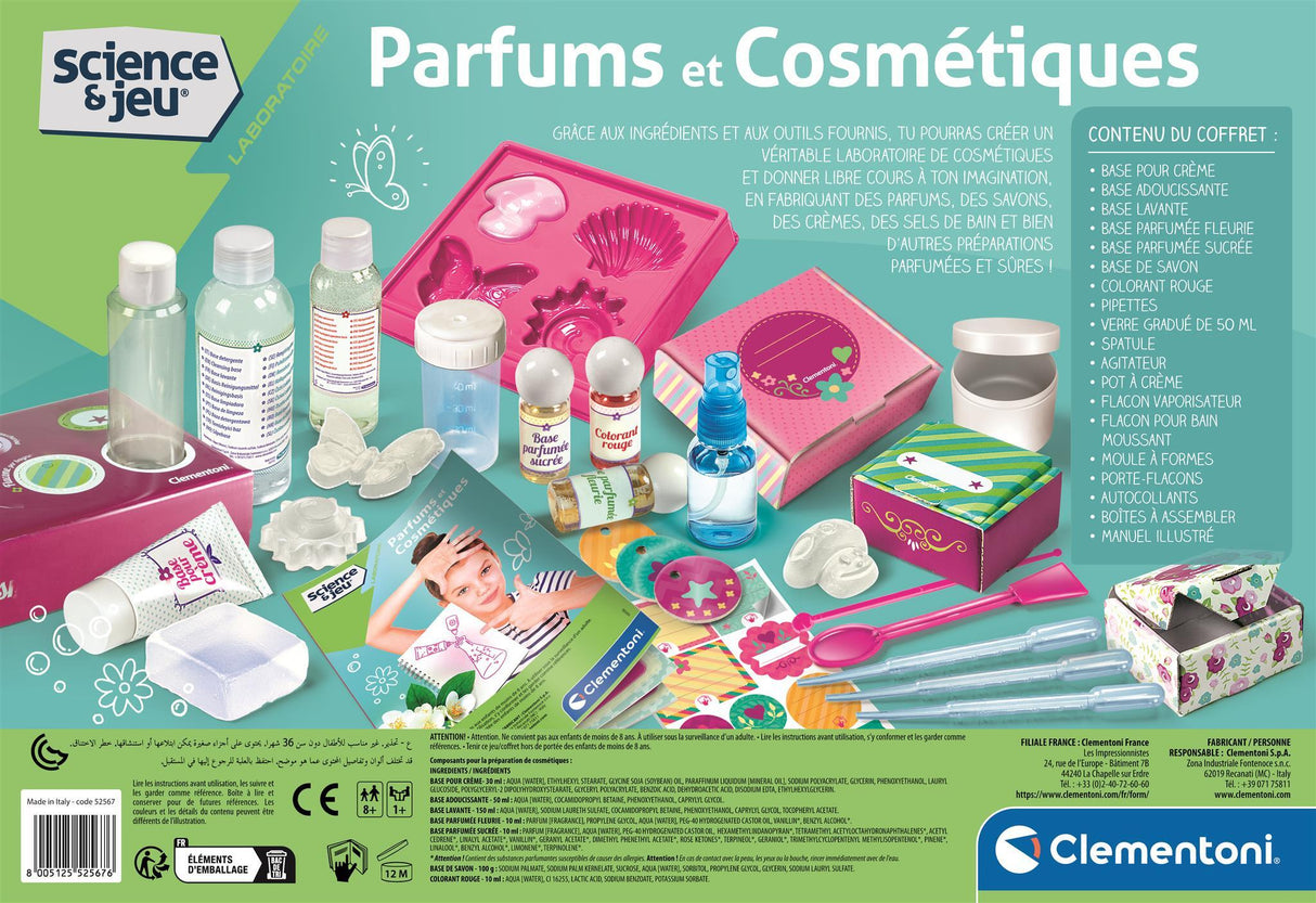 Parfums et cosmétiques - Clementoni - Science & Jeu - Jeux Scientifiques