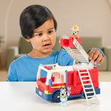 Bluey Le camion de Pompier de Bluey - Univers miniature - MOOSE TOYS - Des 3 ans