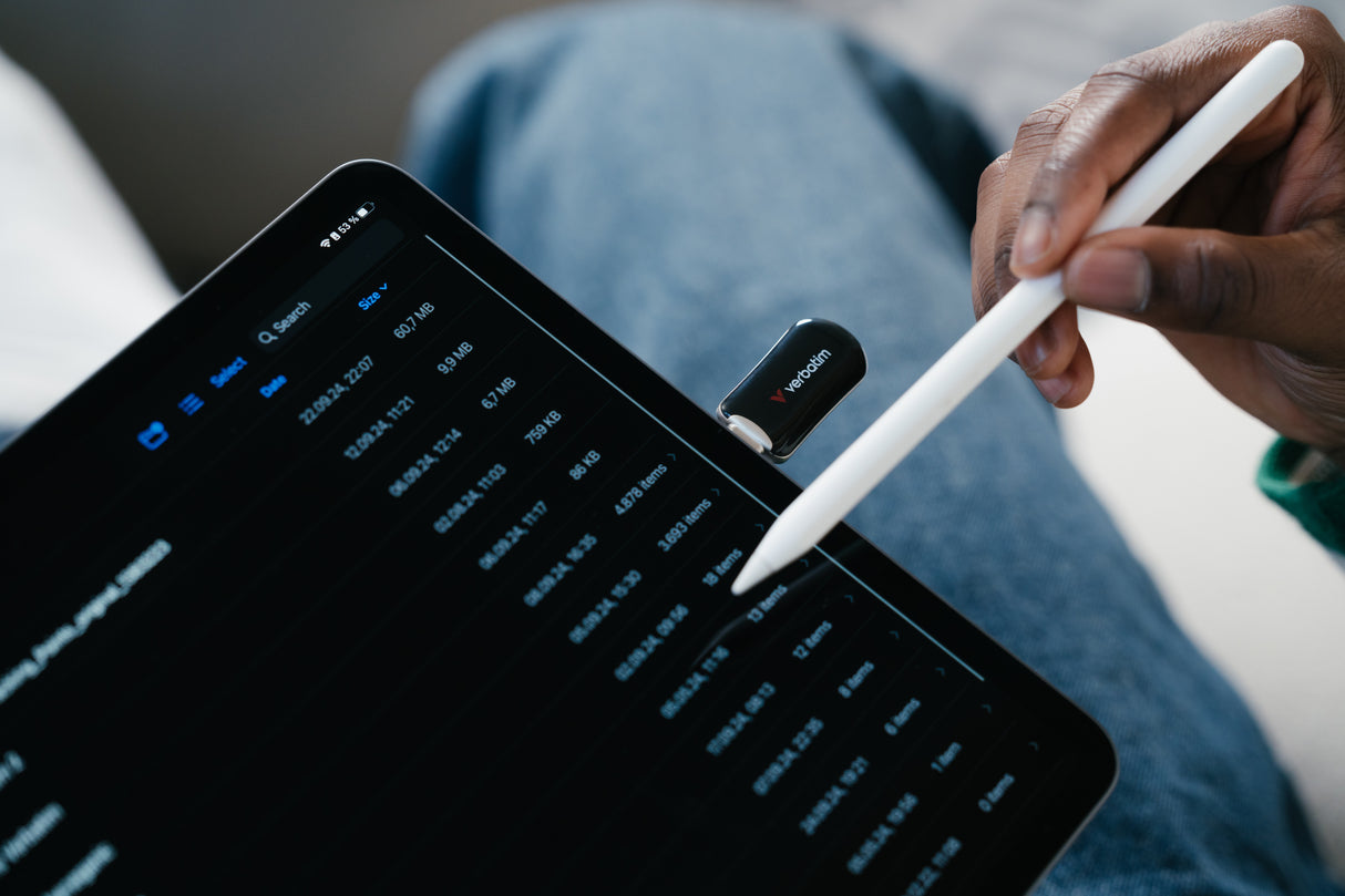 Clé USB-C 3.2 Verbatim Plectra - 64Go (Noir)