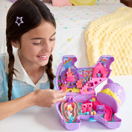 Polly Pocket - Coffret Fete du chaton - Avec mini-figurines et accessoires - Polly Pocket - JFT90