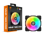 Ventilateur de boitier Cougar Vortex MHP RGB - 12cm (Noir)