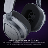 Casque gaming sans fil - Turtle Beach Stealth™ 700P (Gen3) - Blanc - PS5, PS4, PC, mobile, 60mm, Bluetooth, 80h