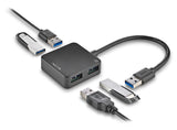Hub USB 3.0 NGS iHub Tiny - 4 ports (Noir)