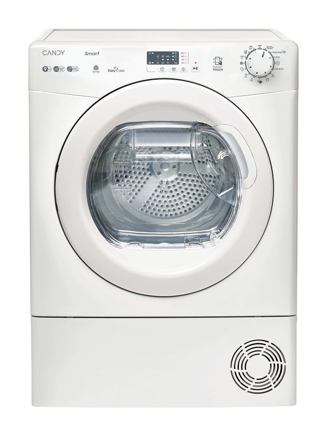 Seche-linge pompe a chaleur CANDY CS EH9N2LE-S Smart - 9 kg - Bac EasyCase - Classe D - Blanc