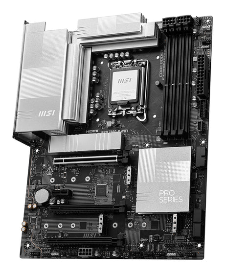 Carte mere - MSI - PRO Z890-P WIFI - Wi-Fi 7, 5G LAN, Thunderbolt 4, PCIe 5.0, argentée