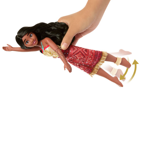 Disney - Poupée Vaiana Nageuse - Vaiana 2 - Corsage qui change de couleur - Disney Moana - JFF09