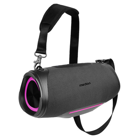 Enceinte Bluetooth - MEDION - L - 50W - Autonomie 47h - Protection IPX7 - Effets lumineux RGB