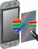 Protection d'écran en verre trempé - KONIX - Nintendo Switch 2 - Anti-lumiere bleue - Anti-bulle - Indice de dureté 9H - Transparent