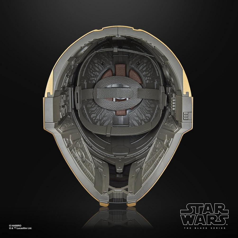 Casque The Armorer électronique premium, article de cosplay, des 14 ans, Star Wars The Black Series