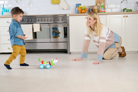 Jouet a tirer - Chicco - Chien Dog Ré Mi - Blanc - 18 mois - Intérieur