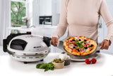 Four a Pizza électrique ARIETE - 918 - Blanc - Pierre réfractaire - 1200W - Diametre 33cm - Température max 400°C