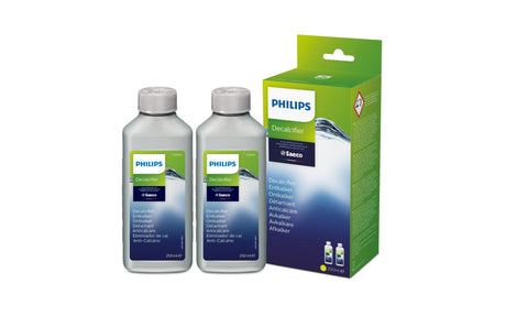 Détartrant machine a café - PHILIPS - CA6700/22 - compatible cafetieres Philips & Saeco - x2 bouteilles de 250ml