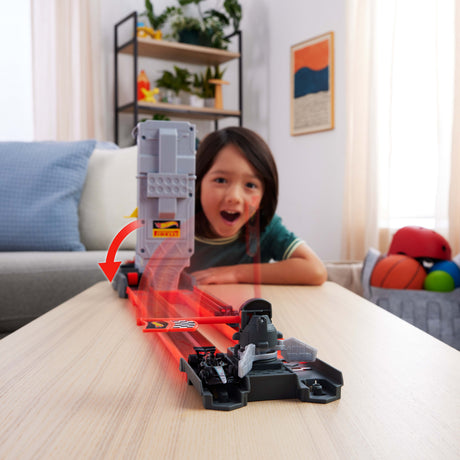 Ensemble véhicule de course et piste Hot Wheels JKM88 Multicolore