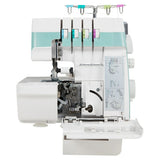 Surjeteuse - MEDION - SO 90 - 91W - Type d'aiguille 11, 14, 16 - 1200 tr/min - LED - Turquoise