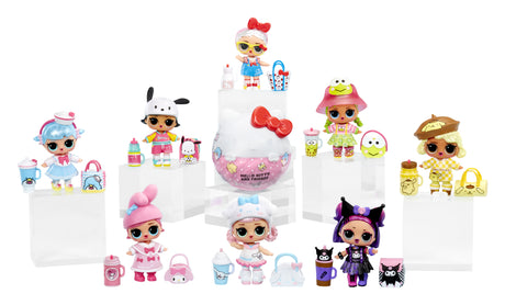 L.O.L. Surprise! - Loves Hello Kitty and Friends -  1 Poupée, Tenues et  Accessoires, Emballage Opaque,  8 Poupées a collectionner