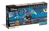 CLEMENTONI - Compact 1000 pieces Panorama - Mickey & Minnie