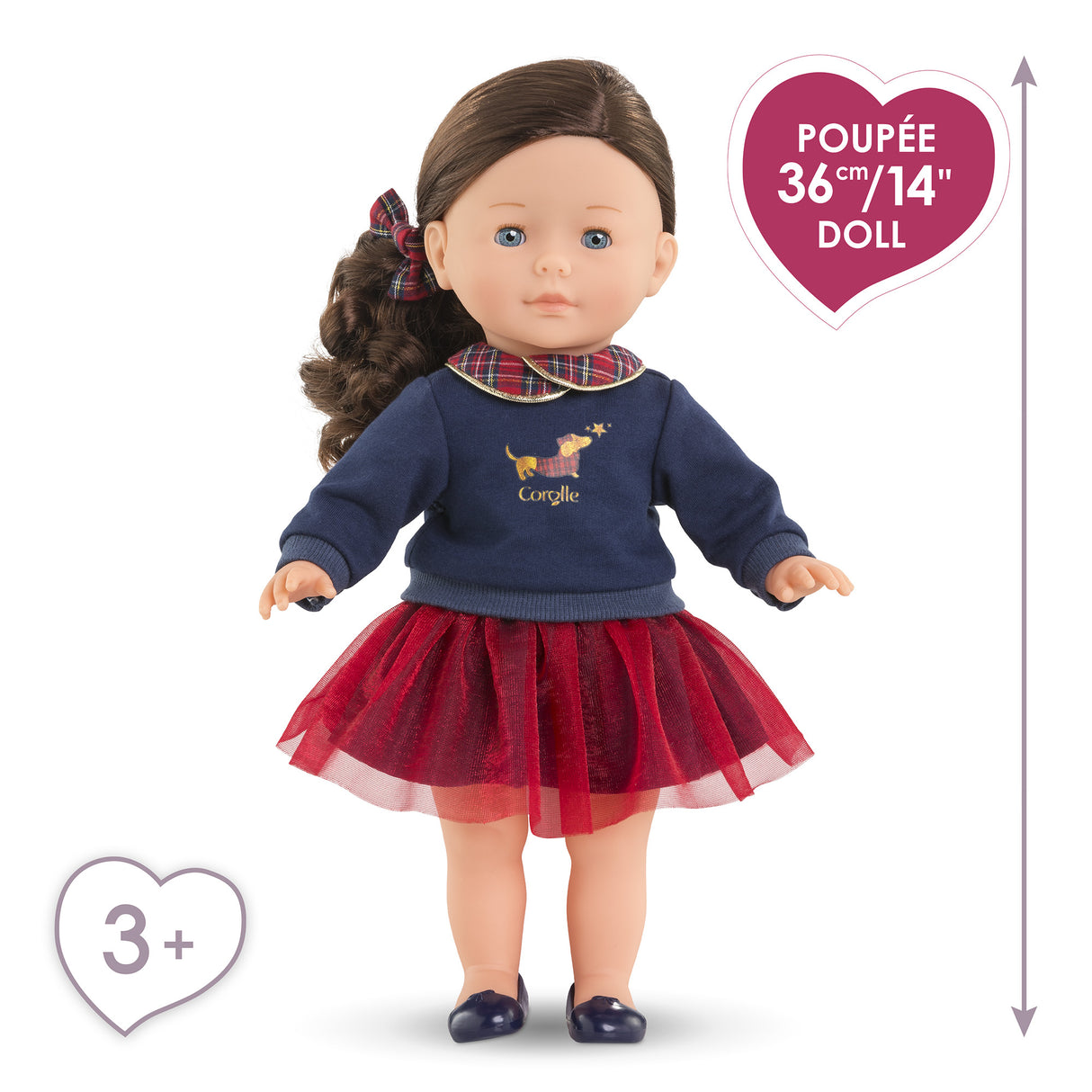 Poupée - COROLLE - Ma Corolle Perle Corolle en Fetes - 36 cm - personnalisable - des 3 ans