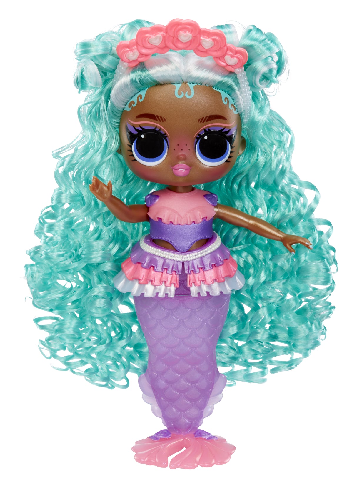 L.O.L. Surprise! Tweens - Sirene Serena - Poupée avec queue de sirene qui change de couleur, Nageoire mobile, Accessoires -  4 ans