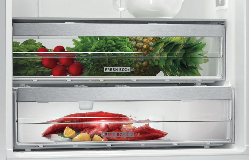 Réfrigérateur combiné - WHIRLPOOL - WB70E973W - 2 portes -  462 L - 70 x 75,5 x 195,5 cm - Blanc