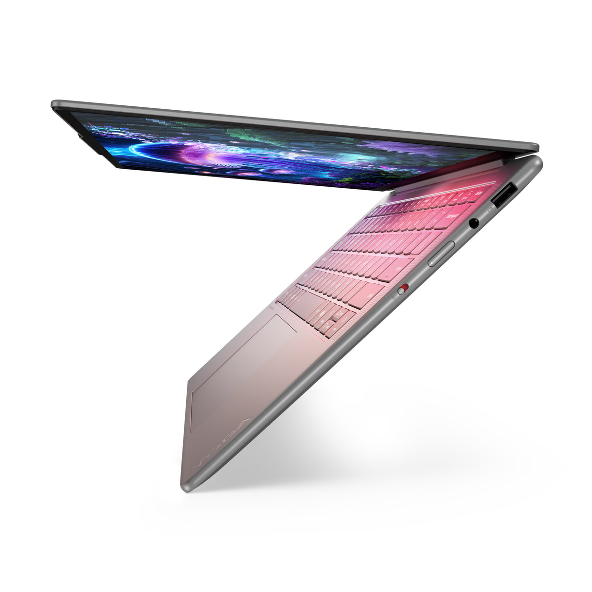 PC portable LENOVO Yoga Slim 7 14ILL10 | Windows 11 - Copilot+ - 14 WUXGA OLED - Core Ultra 5 226V - 16 Go - 512 Go - Aluminium