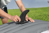 Kayak gonflable - BESTWAY - 65132 - Rapide X3 Hydro-Force™ - 381 x 100 cm, 3 places, 250 kg max, 2 pagaies, pompe