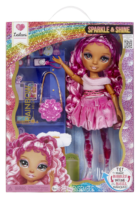 Rainbow High Sparkle & Shine Doll- Pink