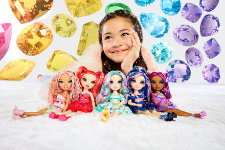 Rainbow High - Poupée Mannequin Be Dazzling - Celine Turquoise - 28 cm - Pierres précieuses scintillantes et accessoires inclus