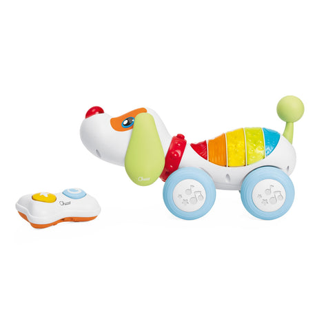Jouet a tirer - Chicco - Chien Dog Ré Mi - Blanc - 18 mois - Intérieur