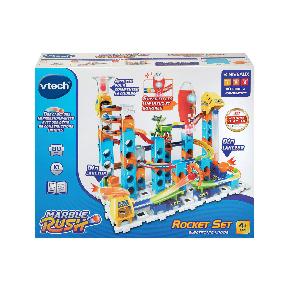 VTECH -  Marble Rush Circuit a Billes - Rocket Set Electronic M100E