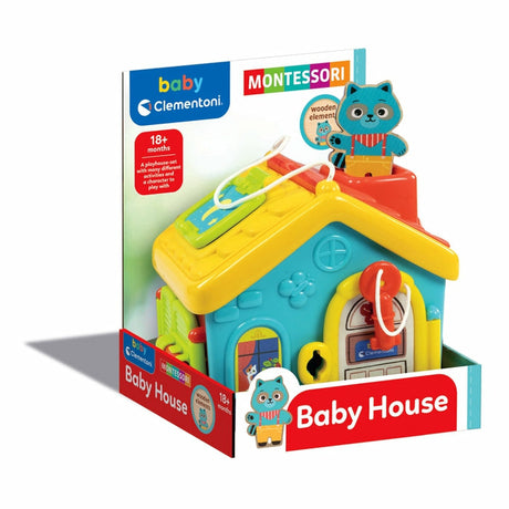 Clementoni - Montessori - Ma maison d'activités - Maison et personnage