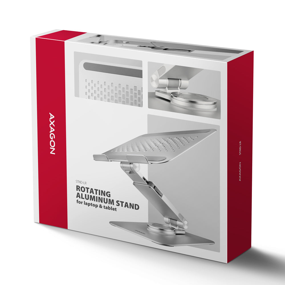Support / rïÂ¿Â½hausseur Axagon STND-LR pour ordinateur portable