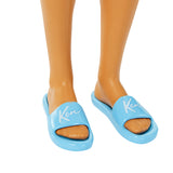 Barbie-Ken Plage-Poupée blonde short de bain et accessoires de plage HPL74
